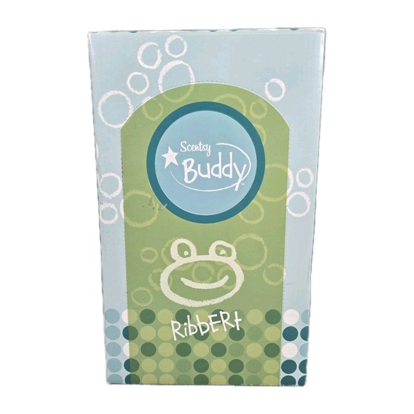 Scentsy Buddy Ribbert the Frog Stuffed Animal Retired (No Scent Pack) 15" Tall - Picture 2 of 5